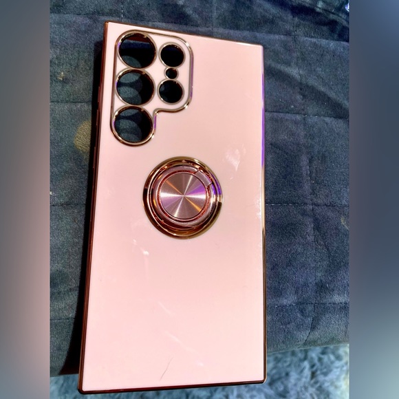 NWT 2 Samsung Galaxy S23 Ultra 5G Cases, Ring Holder Rose Gold Cases (Lot of 2) - Picture 5 of 12